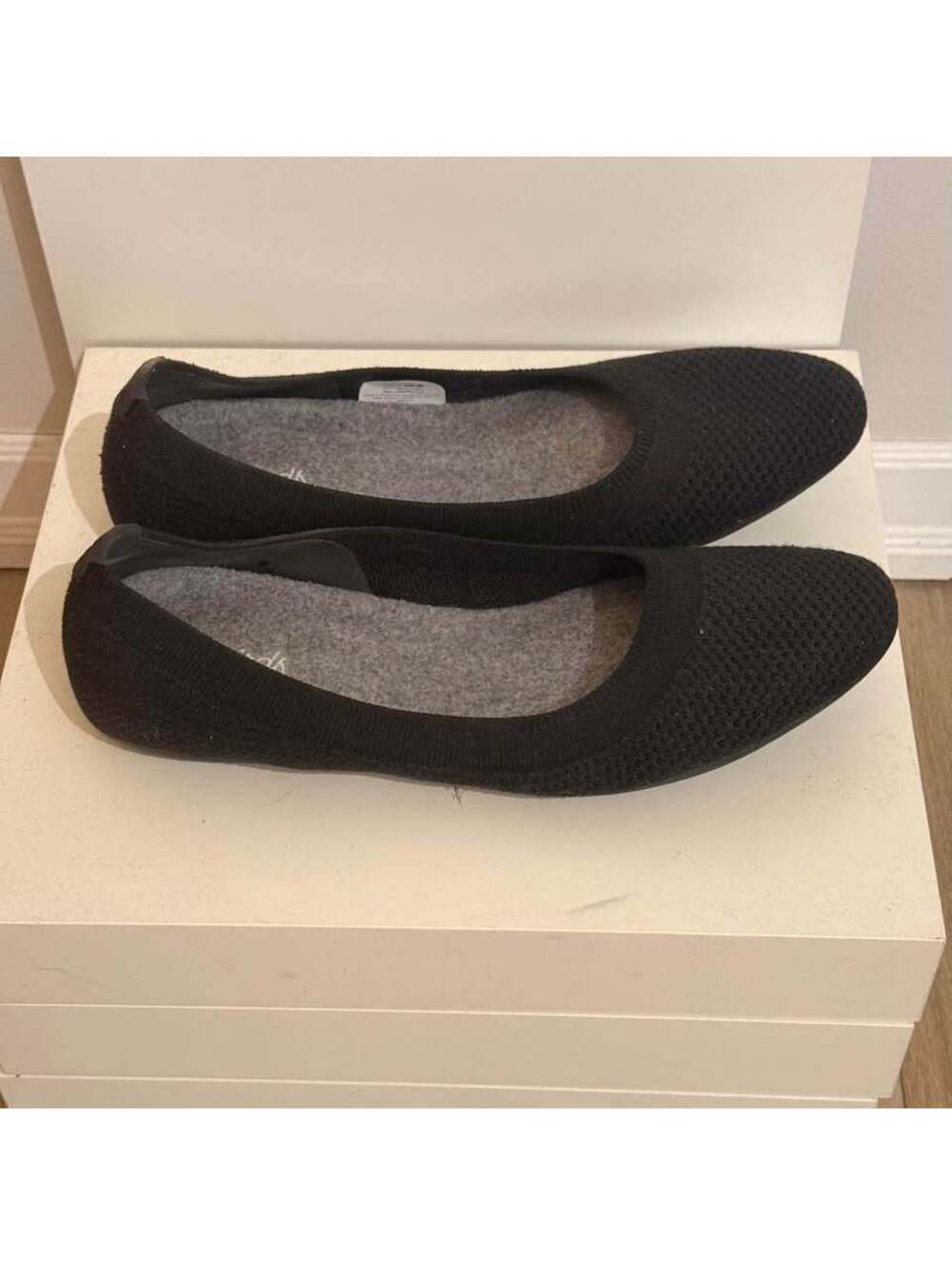 Allbirds Tree Breezer Flats Women's 9 Black